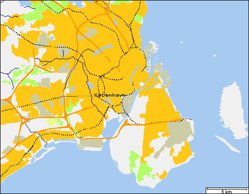 Kort over Storkøbenhavn